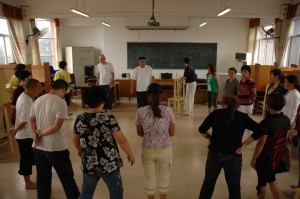 Workshop with teachers