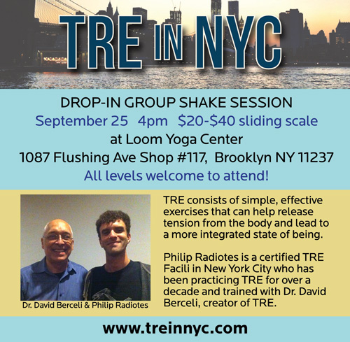 Brooklyn, New York, United States - TRE Drop-In Group Shake (Beginners and all levels, open to general public)